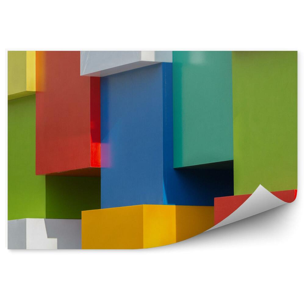 Fototapet perete Forme Geometrice Colorate