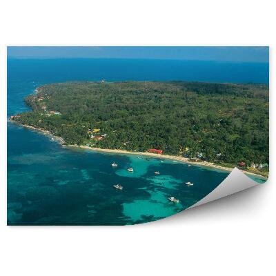 Fototapet perete Vedere Aeriană La Marea Caraibelor