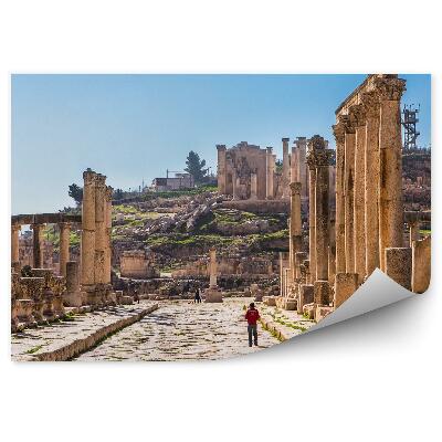 Decor fototapet Arhitectura ruinelor unui vechi oraș roman