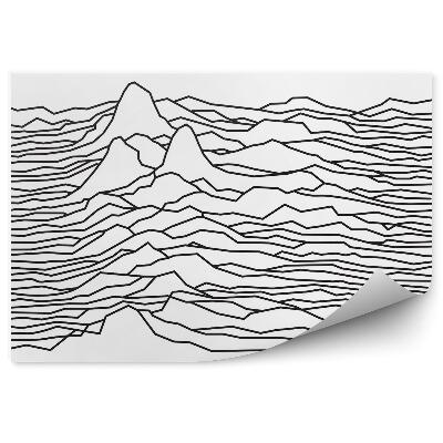 Fototapet pentru perete Ritmul valurilor, al munților