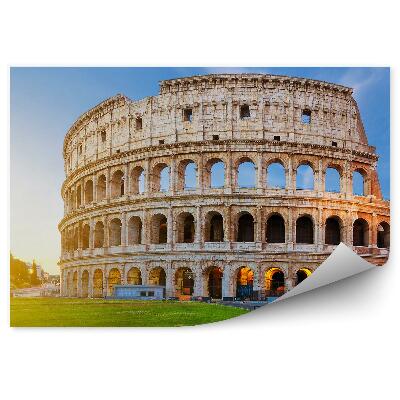Decor fototapet Peisaj de la Colosseum în zorii verii