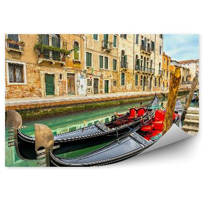 Fototapet pentru perete Gondole canal Veneția arhitectura