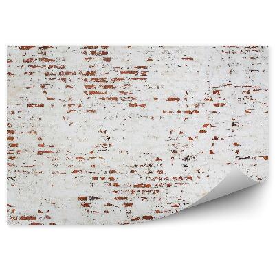 Fototapet vintage Zid De Cărămidă Cu Uzură De Tencuială