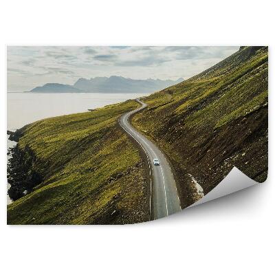 Fototapet Insulele călătorie rutieră mașină ocean