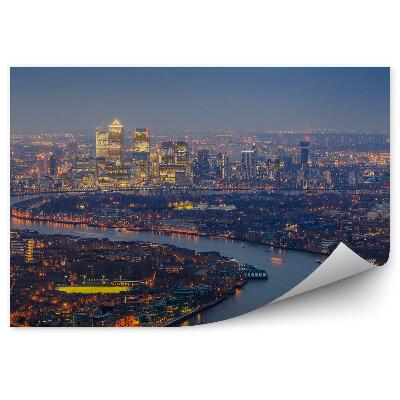 Fototapet perete Luminile Orizontului Orașului Londra