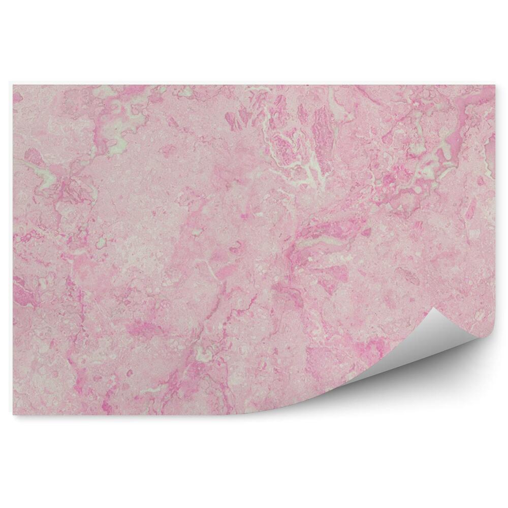 Fototapet vintage Marmură Roz