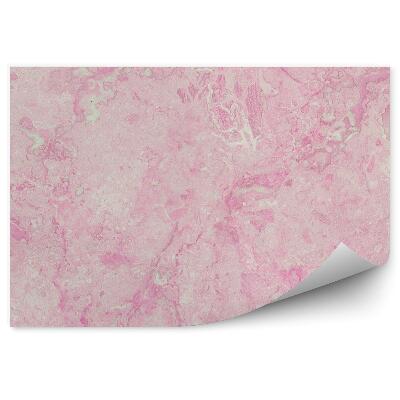 Fototapet vintage Marmură Roz