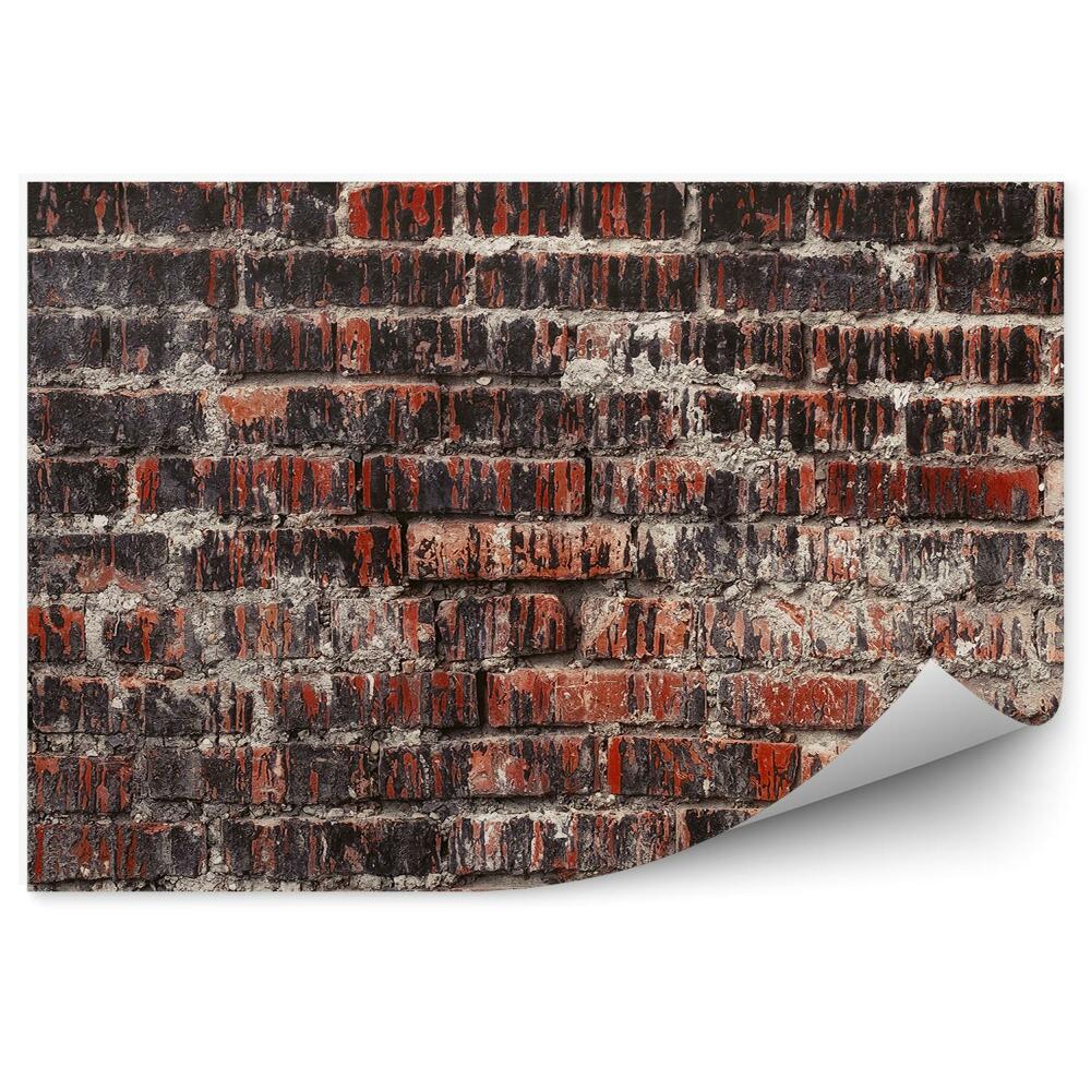 Fototapet vintage Zid Vechi De Cărămidă