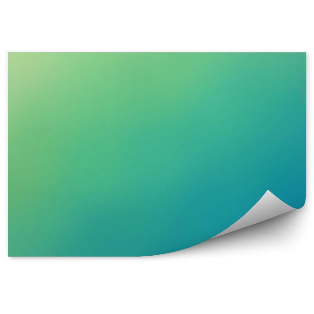 Fototapet pentru perete Degradat Neclar Albastru Galben Verde