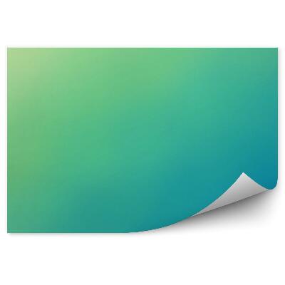 Fototapet pentru perete Degradat Neclar Albastru Galben Verde