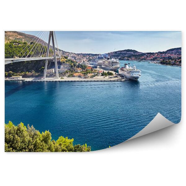 Fototapet Podul Port Navele Arhitectura Orașului