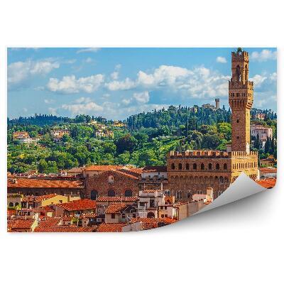 Fototapet pentru perete Vedere Aeriană Catedrala Din Florența Santa Maria Del Fiore Clădiri