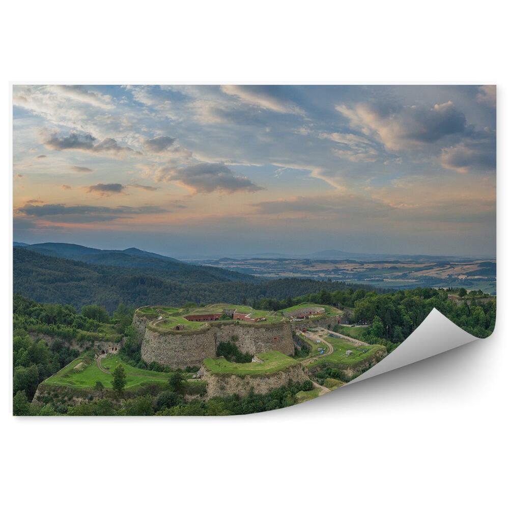 Fototapet vintage Vegetație Verde Arbori Păduri Sudeți