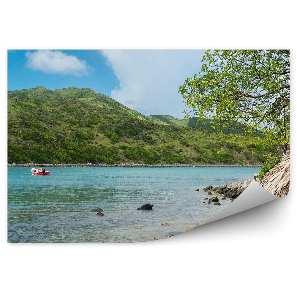 Fototapet Golf Tropical Cu Apă Verde