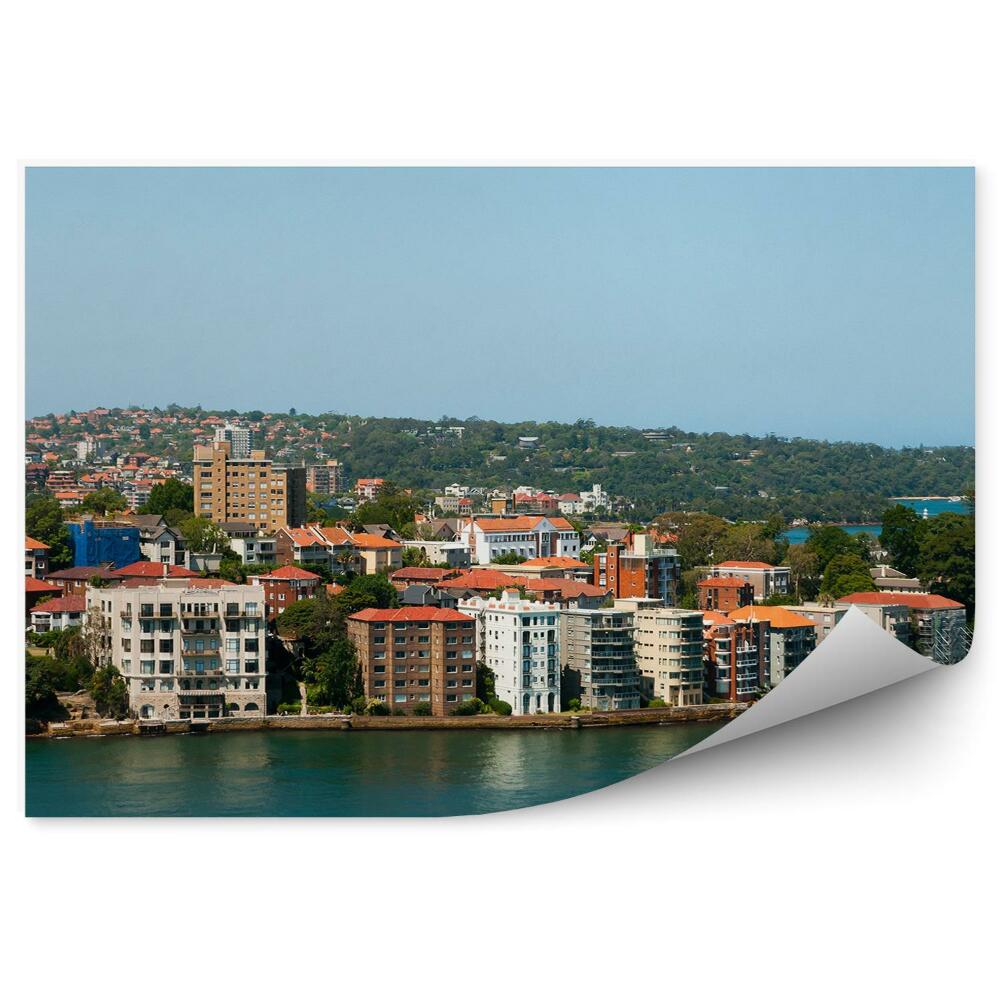 Fototapet pentru perete Cladiri Copaci Cer Rating Sydney