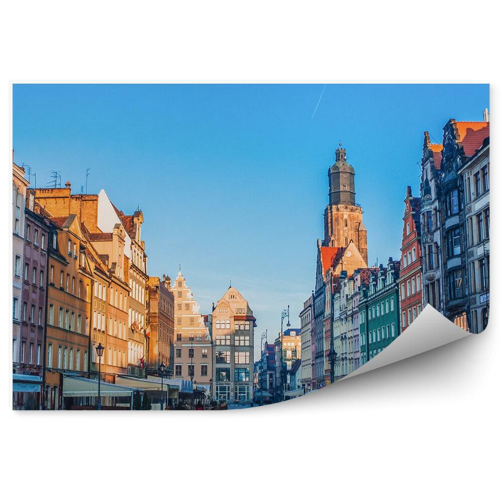 Fototapet vintage Orașul Vechi Wrocław