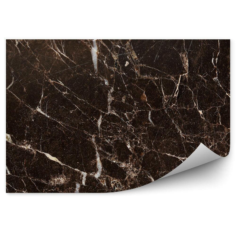Fototapet perete Marmură Maro Închis