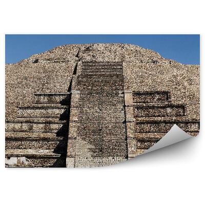 Fototapet vintage Scară înaltă de arhitectură antică