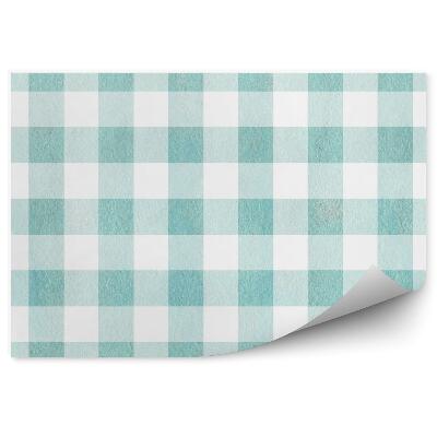 Fototapet perete Liniile De Grilă Verzi Cubează Fundal Alb