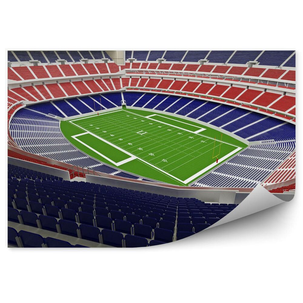 Decor fototapet Teren de fotbal american 3D