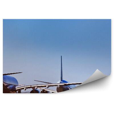 Fototapet vintage Pista de avioane cu iarbă