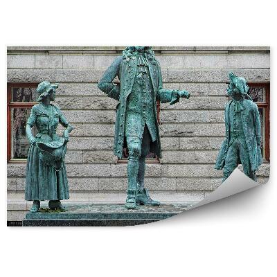 Fototapet pentru perete Clădirea orașului Monument Norvegia Ludwig Holberg