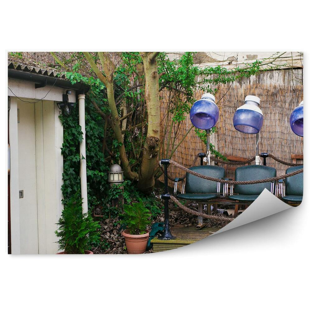 Decor fototapet Scoția curtea casei de coafură