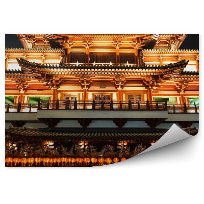 Fototapet perete Vedere Aeriană Singapore Cer Nori