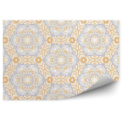 Fototapet Abstracție Cu Model Floral Colorat Fundal Fără Sudură