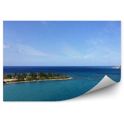 Fototapet perete Bay Island Plante Orizontul