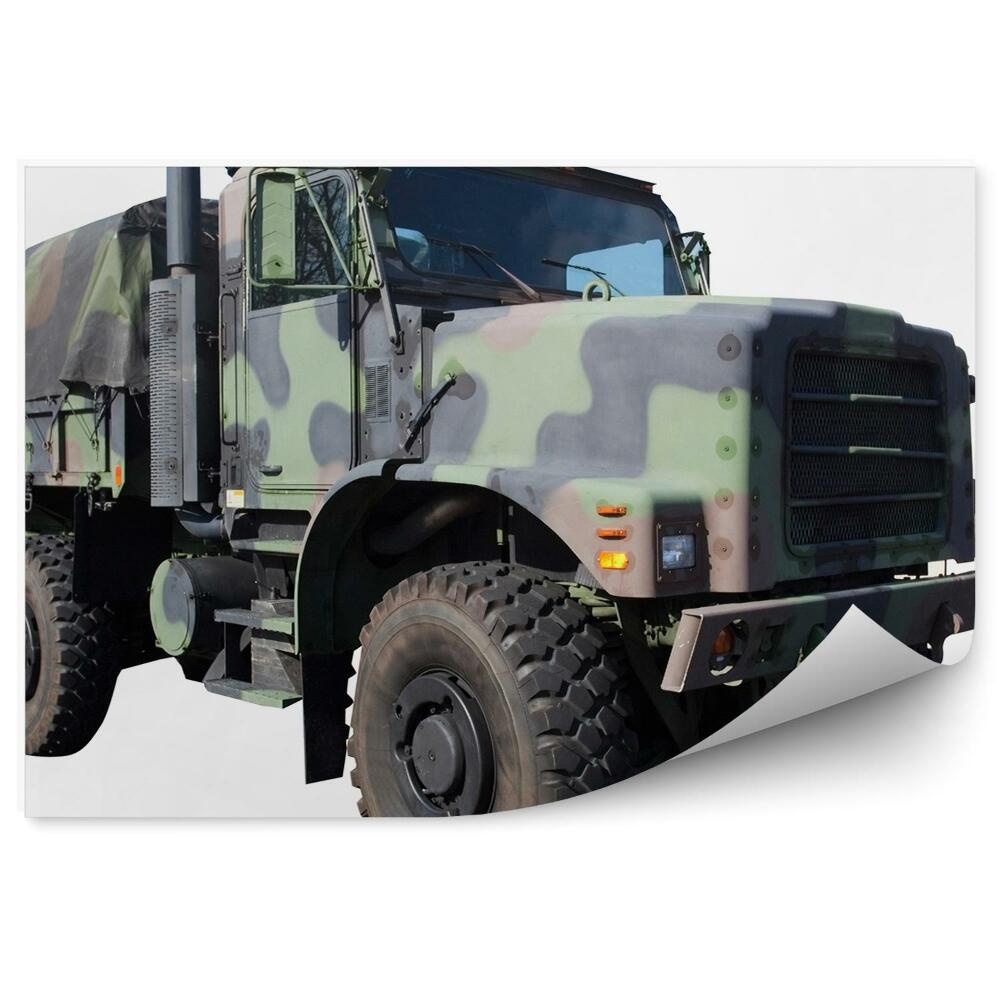 Fototapet pentru perete Camion militar în camuflaj