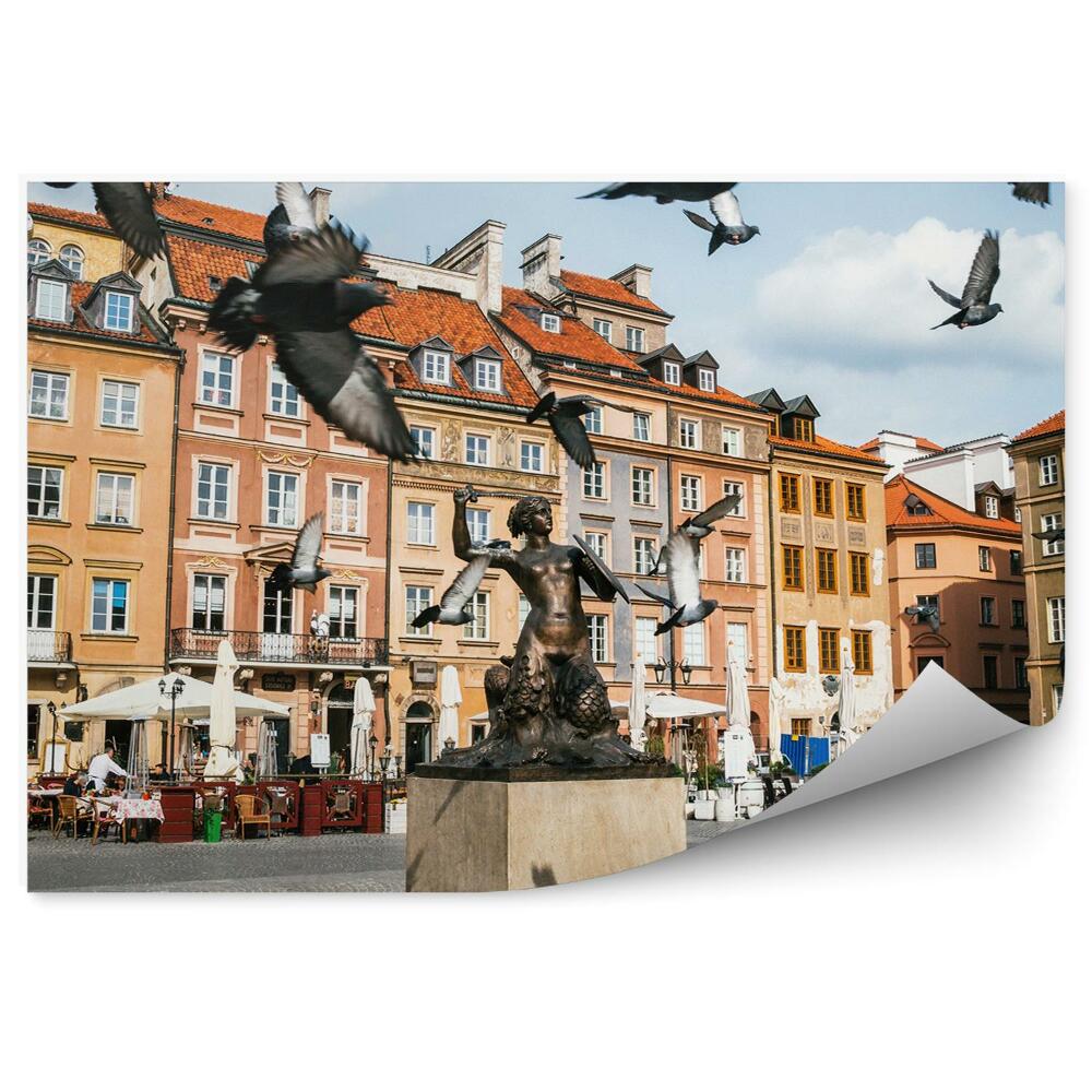 Fototapet pentru perete Varșovia sirenă oraș vechi Polonia