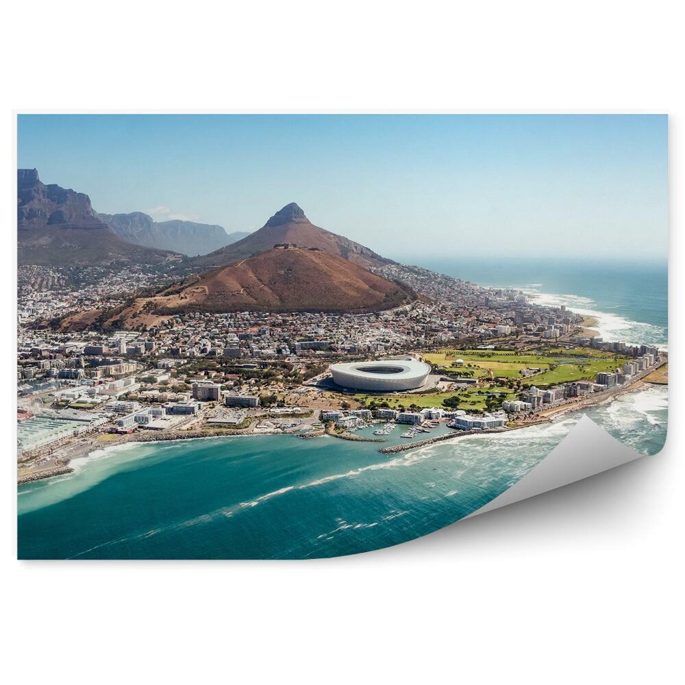 Fototapet pentru perete Vedere aeriană a orașului din Africa de Sud