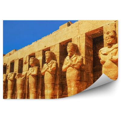 Decor fototapet Templul Karnak, sculpturi din Egipt