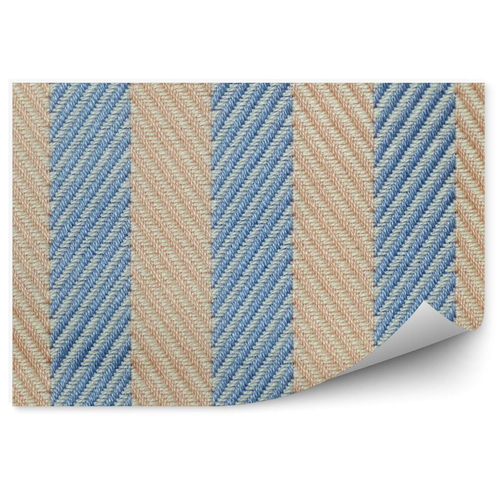 Fototapet vintage Model Abstract De Țesătură Cu Dungi Diagonale Verticale