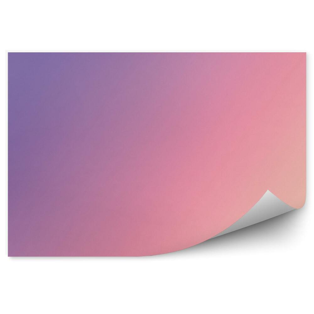 Fototapet Tranziție Tonală: Violet-Galben