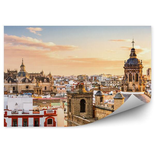 Fototapet pentru perete Panorama orașului Sevilla Spania