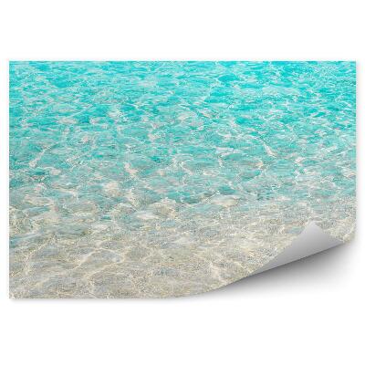 Fototapet vintage Apa De Mare Transparenta