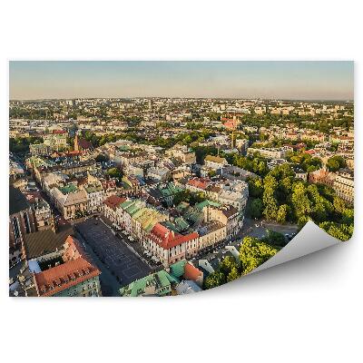 Fototapet vintage Polonia arhitectură arhitectură clădire Cracovia