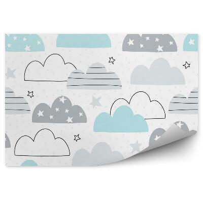 Fototapet pentru perete Nori și stele