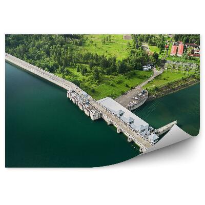 Decor fototapet Rezervorul De Apă Din Barajul Bieszczady Solina