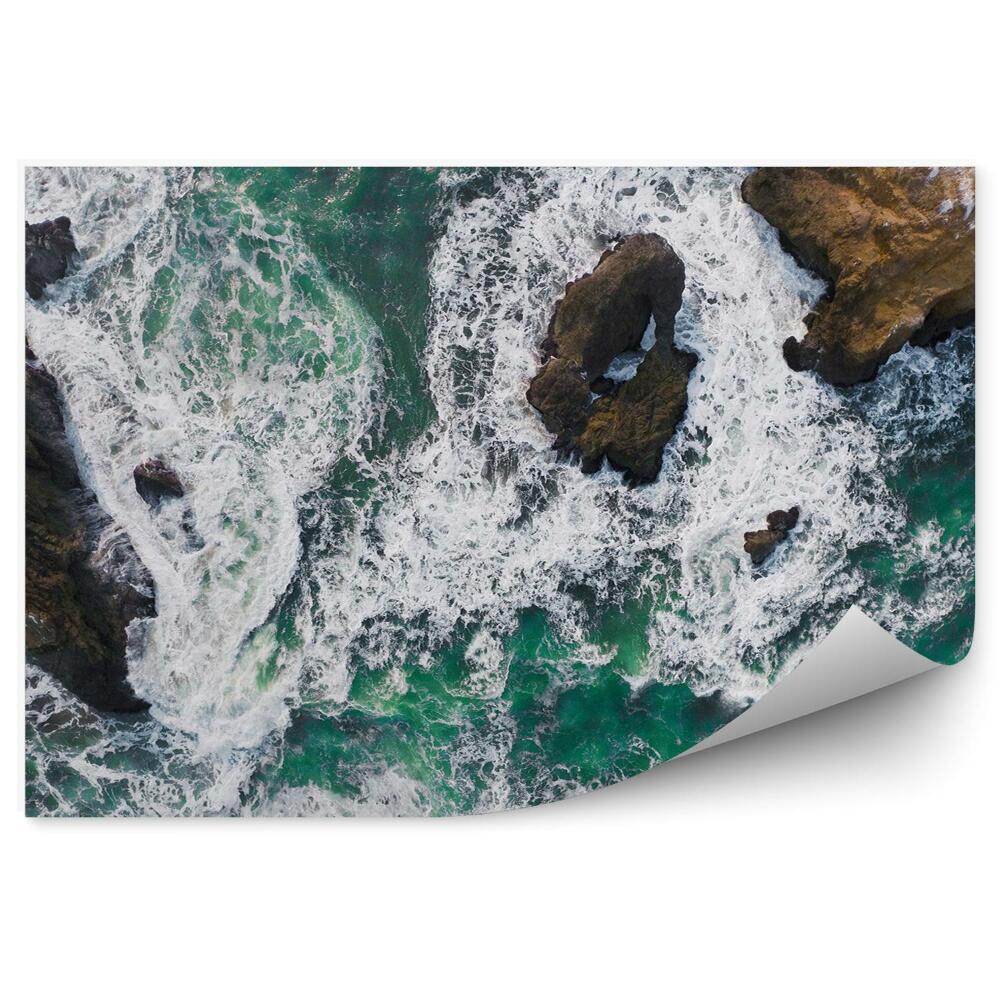 Decor fototapet Rocks Ocean Vedere Aeriană Insula