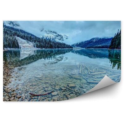 Fototapeta Jezioro w górach skalistych