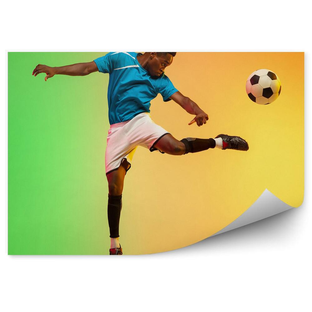 Fototapet pentru perete Fotbal jucător de fotbal