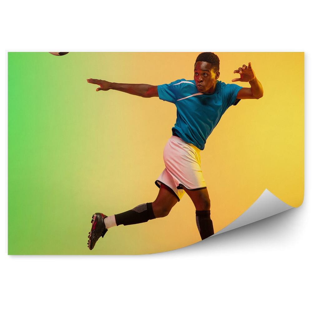 Decor fototapet Fotbal Jucător Fotbal Fotbal