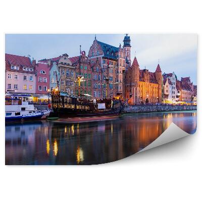 Fototapet pentru perete Orașul Navelor Clădirilor Mișcarea Apei