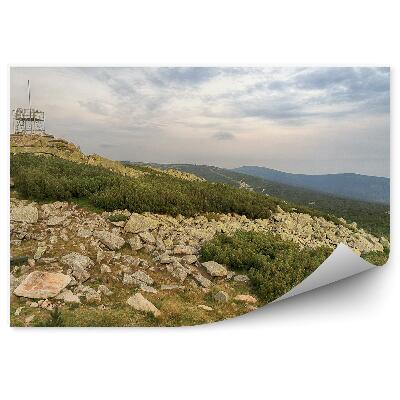 Fototapet Cer Înnorat, Munți, Karkonosze, Natură