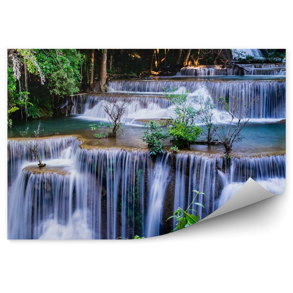 Fototapet pentru perete Păduri Tropicale Cascade Natura