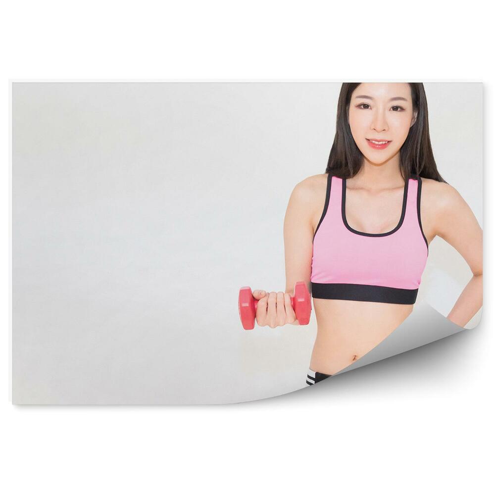 Fototapet perete Haltere Asia femeie