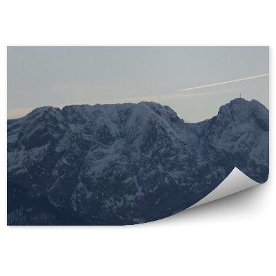 Fototapet perete Vezi Munții Giewont Zăpada Iarnă Munții Tatra Cerul